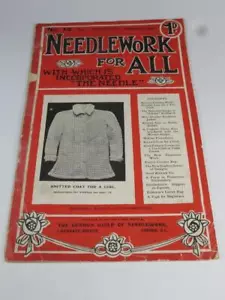 VINTAGE Needlework For All Magazine 1911 - Picture 1 of 5