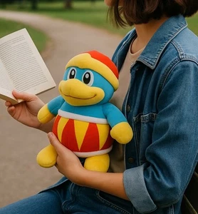 Sanei Kirby Adventure Series All Star Collection King Dedede Doll Toy Plush - Picture 1 of 5