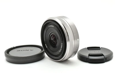 Excelente Sony SEL16F28 16mm F2.8 AF lente gran angular plata directa de Japó... - Imagen 1 de 4