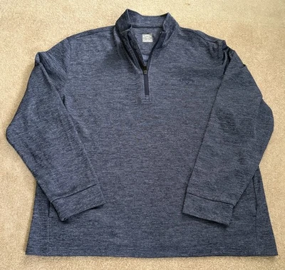Pullover Calloway Golf 1/4 Cremallera Azul - Bolsillos Laterales - Informal - XL Para Hombre Foto 1 de 4