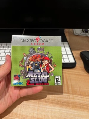 Metal Slug: 2nd Mission Neo Geo Pocket Color Complete In Box CIB - Image 1 of 3