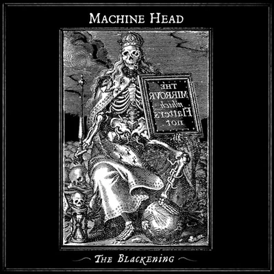 MACHINE HEAD The Blackening BANNER HUGE 4X4 Ft Fabric Tapestry Flag album art - Image 1 of 3