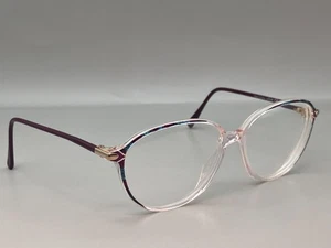 Silhouette Brille Brillengestell klar transluzent lila SPX M1822 /20 6061 56-14 - Bild 1 von 11