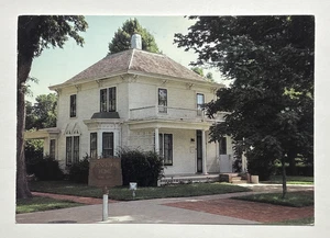 Postal del Presidente Eisenhower Casa y Museo Abilene Kansas publicada 1994 - Imagen 1 de 4
