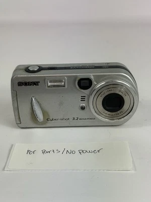 Parts Or Repair Sony Cyber-Shot DSC-P72 3.2 MP Digital Camera Point And Shoot - Image 1 of 4