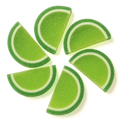 Rebanadas de fruta de gelatina de manzana agria - Rebanadas de fruta masticable - por NY Candy - ENVÍO GRATUITO Foto 1 de 4