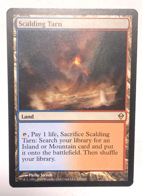 Scalding Tarn 223/249 Zendikar MTG Magic the Gathering NEAR MINT NM - Image 1 of 2