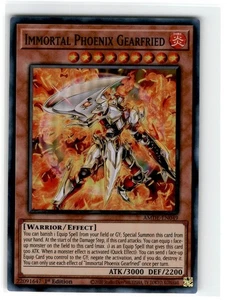 Yu-Gi-Oh! Immortal Phoenix Gearfried Common AMDE-EN049 Lightly Played 1st - Picture 1 of 2