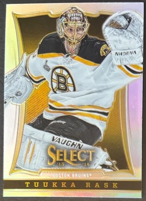 🔥 2013-14 Panini Select #25 Tuukka Rask SILVER PRIZM 🔥 - Image 1 of 2
