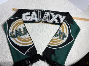 Offizieller LA Galaxy MLS Adidas grün/gold/schwarz Strickschal - Bild 1 von 2
