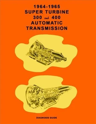 1964-1965 Buick Super Turbina 300 400 Transmisión Automática Diagnosis Manual - Imagen 1 de 4