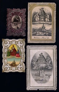 santini merlettati-holy cards lace-canivets-spitzebildichen LOTTO N.745 - Picture 1 of 1