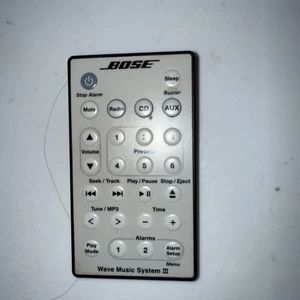 BOSE WAVE RADIO MUSIC SYSTEM III TELECOMANDO (OEM) - Foto 1 di 2