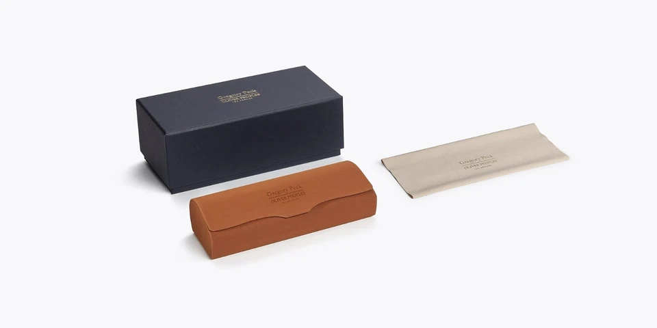 Nuevo Estuche para Gafas Oliver Peoples Gregory Peck Sun Edición Limitada Estuche Raro Foto 1 de 4