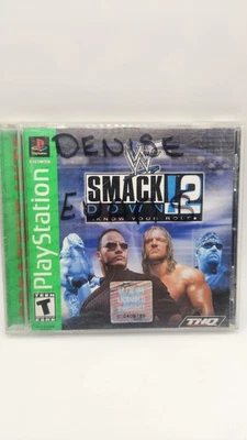 WWF SmackDown 2: Know Your Role Sony PS1 Tested and Working - Image 1 of 4