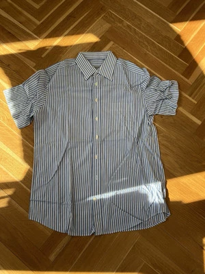Van Laack Royal size 41-sport cuff-light blue-short sleeve shirt - Image 1 of 4