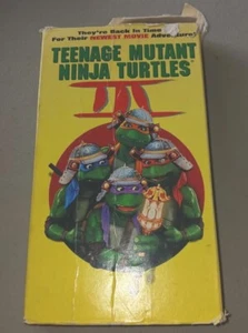 Teenage Mutant Ninja Turtles 3,VHS, Movie, Used. - Picture 1 of 7