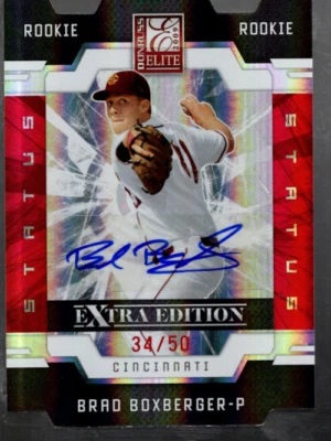 B3416- 2009 Elite Extra Edition Signature Status #84 Brad Boxberger Auto /50 - Image 1 of 2