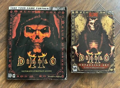 Diablo 2 Battle Chest 2001 PC Game, w/ Manuals Missing Expansion CD But Has Key - Image 1 of 4