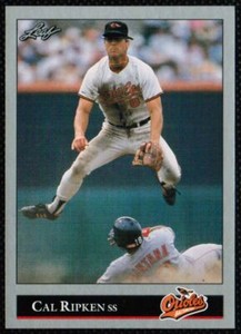 1992 Leaf Cal Ripken Jr. Baltimore Orioles #52