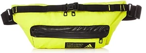 Adidas Waistbag Mens Womens W ID Large Waistpack Running Yellow Brand New - Picture 1 of 5