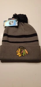 Chicago Blackhawks NHL Team Apparel Beanie by Fanatics grau - Bild 1 von 3