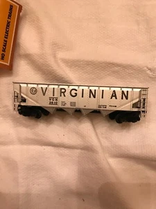 Vintage Tyco HO Scale Model Trains Virginia Hopper Train Car No VGN 2610 - Picture 1 of 4
