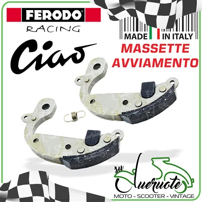 FERODO MASSETTE FRIZIONE AVVIAMENTO PIAGGIO CIAO 50 SI BOXER BRAVO GRILLO SUPERBRAVO