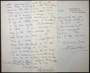 Havelock Ellis (1859-1939), Pionier Sexualwissenschaftler und Autor - Bild 1 von 1