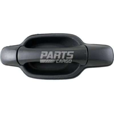 Manija de puerta exterior trasera derecha negra texturizada para Chevrolet Colorado 2004-2012 Foto 1 de 4