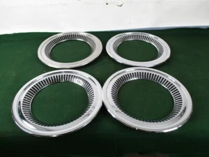 Set of 4 Chevrolet Cameo Deluxe Trim Rings Wheel Covers 1955-1959 55 56 57 58 59 - Bild 1 von 12
