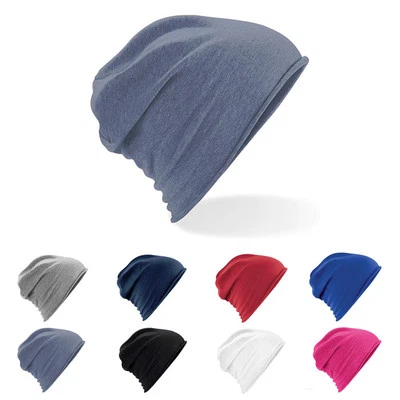 LEICHTE MÜTZE BEANIE Atmungsaktiv - Jersey Beanie - NEU Beechfield CB361