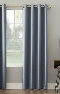 Sun Zero Oslo Theater Grade 95Lx52W" Grommet 100% Blackout Window Curtain Panel - Picture 1 of 4