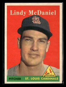 1958 Topps Baseball #180 Lindy McDaniel Card - EXMT #5376 - Picture 1 of 2