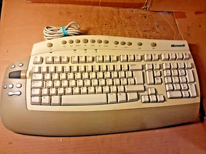 Microsoft Office Keyboard RT9450 USB Keyboard FAULTY FOR PARTS OR REPAIR - Afbeelding 1 van 9
