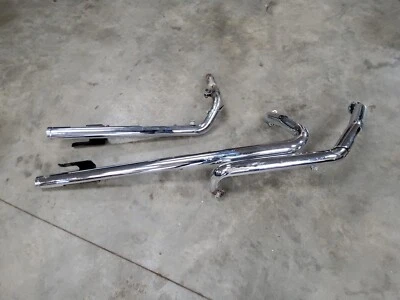 2013 13 09-13 Harley Davidson Street Glide Vance & Hines Exhaust Header Muffler - Image 1 of 4