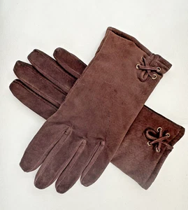 GLOVES Thinsulate Size M CHOCOLATE BROWN 40 Gram NWOT - Picture 1 of 6