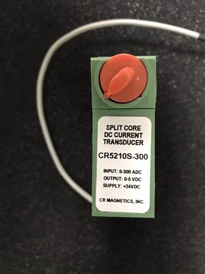 CR Magnetic CR5210S-300 Split Core DC Current Transducer with cable - Image 1 of 4