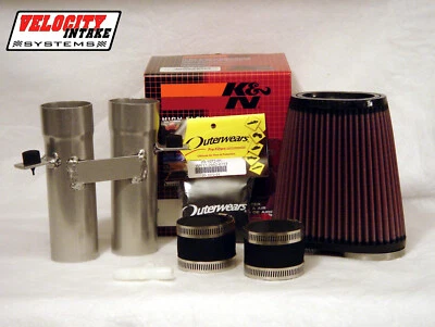 Yamaha Raptor 660 Velocity Intake Kit K&N Performance Air Filter & Outerwears - Image 1 of 3