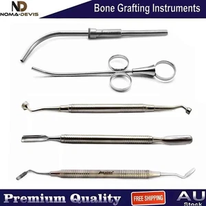 Dental Implant Kit Bone Spoon Graft Scraper Bone Collector Bone Grafting Syringe - Picture 1 of 6