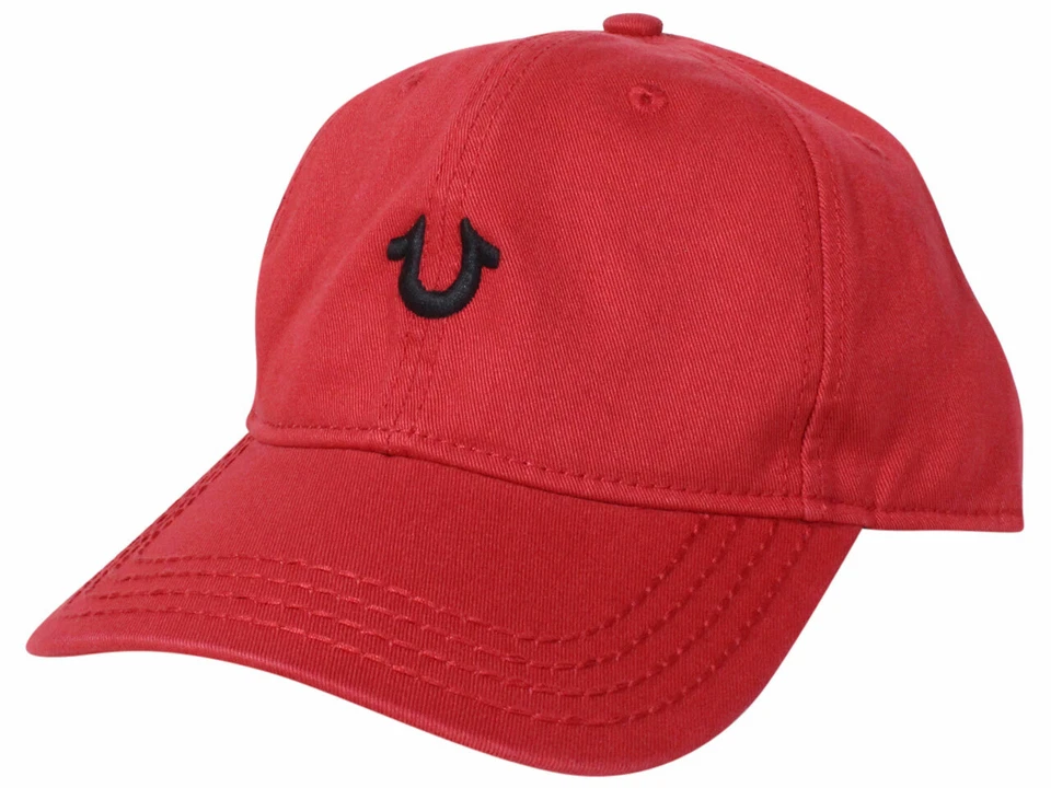 True Religion HS Core Baseball Cap Strapback Red/black TR2309T