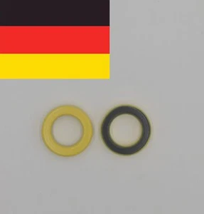 10 x Original Amidon Eisenpulver Ringkern Typ T157-6 gelb / 1-50 MHz - Bild 1 von 2
