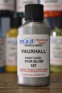 Vauxhall Star Silver III 157/2AU Paint Touch Up 30ML Scratch Chip Vectra Corsa - Picture 1 of 8