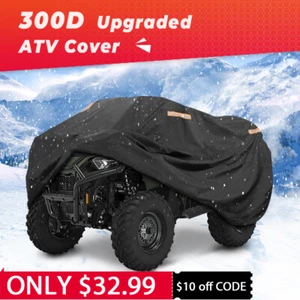 KEMIMOTO Upgrade ATV Cover For Polaris Can-Am Outlander Sportsman 450 570 Raptor - Picture 1 of 13