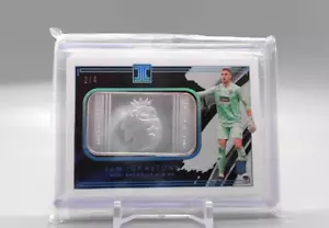 Panini 2020-21 impecable mismo logotipo de plata Johnstone barra fotol #'d/4 - Imagen 1 de 2
