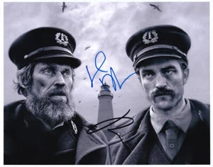 Photo autographe Willem Dafoe Robert Pattinson le phare 10x8 certificat d'authenticité - Photo 1/3