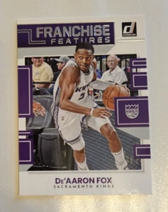 De'Aaron Fox- 2022-23 Panini Donruss Franchise Features- Card # 25- Kings - Picture 1 of 2