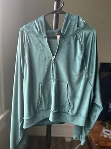 New Victoria’s Secret Bling Velour Tracksuit Jacket - Picture 1 of 11