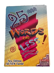 25 Words or Less Board Game (2000) New! Free Shipping! Made In USA! - Picture 1 of 4