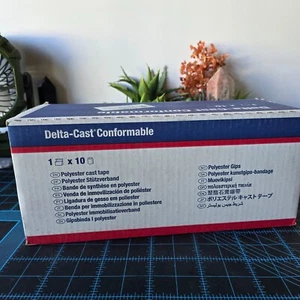 BSN Medical 72279-02 DELTA CAST Elite TAPE 4IN X 4YD - EXP 11/2025 10 ROLLS - Picture 1 of 4